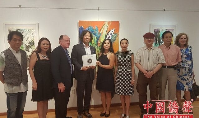 《行走的風景》唐承華作品展紐約開幕