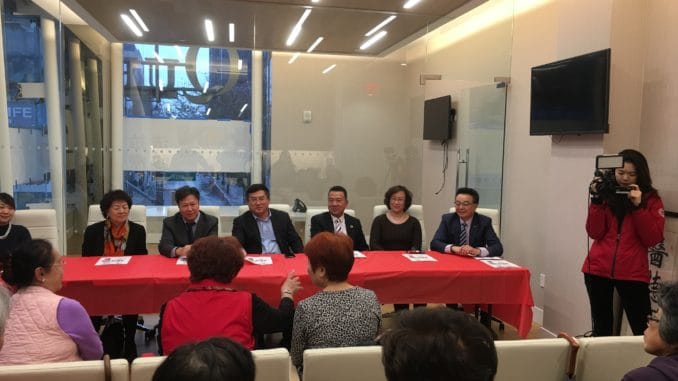 免费中医针灸义诊新闻发布会现场